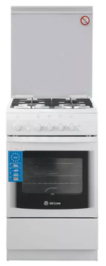 Плита газовая DE LUXE 506040.14г (кр) ЧР
