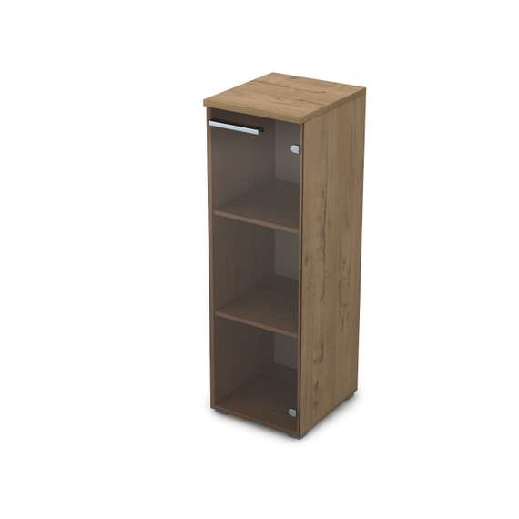 9ПД.017.3 Пенал средний со стеклом (400*450*1245)