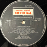 The Temptations ‎– A Song For You (Англия 1975г.) Promo