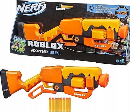 Игрушечное оружие HASBRO Nerf Roblox Adopt Me Bees - Бластер Нерф Роблокс Адопт Ми Бис- Нерф F2486