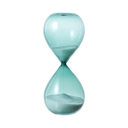 Часы песочные Timeless, 30 минут, бирюзовые