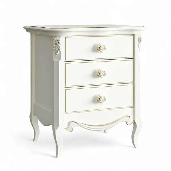 Прикроватная тумба 3 ящика