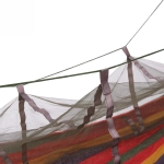 Гамак 200*150см «Шатер» двухместный, х\б, с антимоскитной сеткой, в сумке