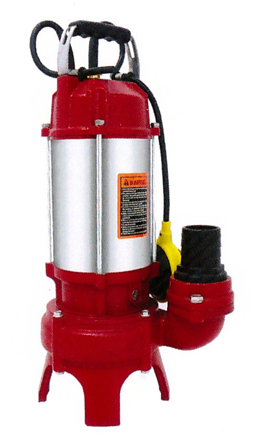 Фекальник насос 1100 вт. с ИЗМЕЛЬЧИТЕЛЕМ (чугун) VERPUMP  (1шт)