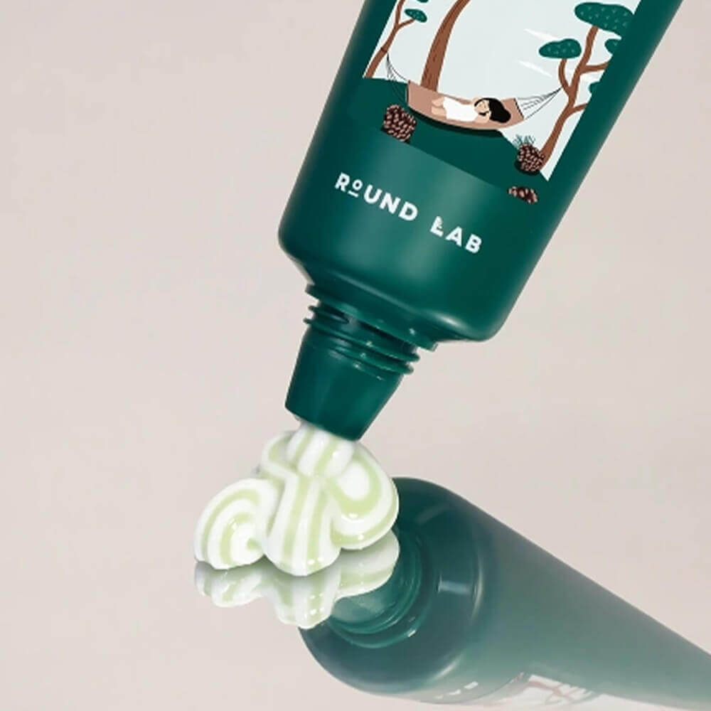 Двойной крем с экстрактом центеллы для проблемной кожи Round Lab Pine Calming Cica Cream Plus, 60мл
