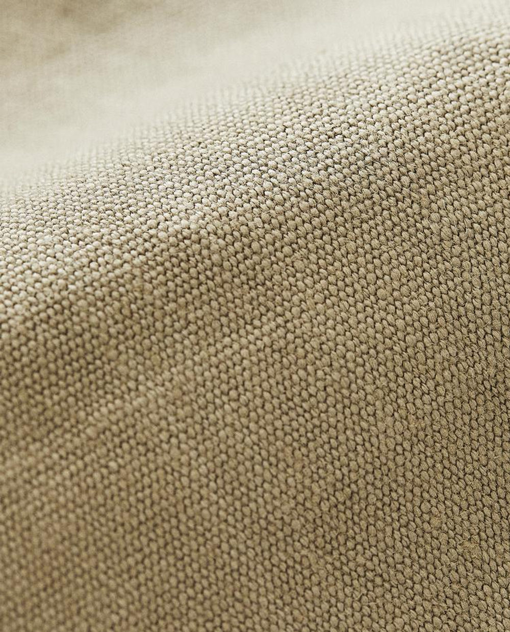ZARA HOME ЛЬНЯНАЯ САЛФЕТКА, СЕРОВАТО-КОРИЧНЕВЫЙ