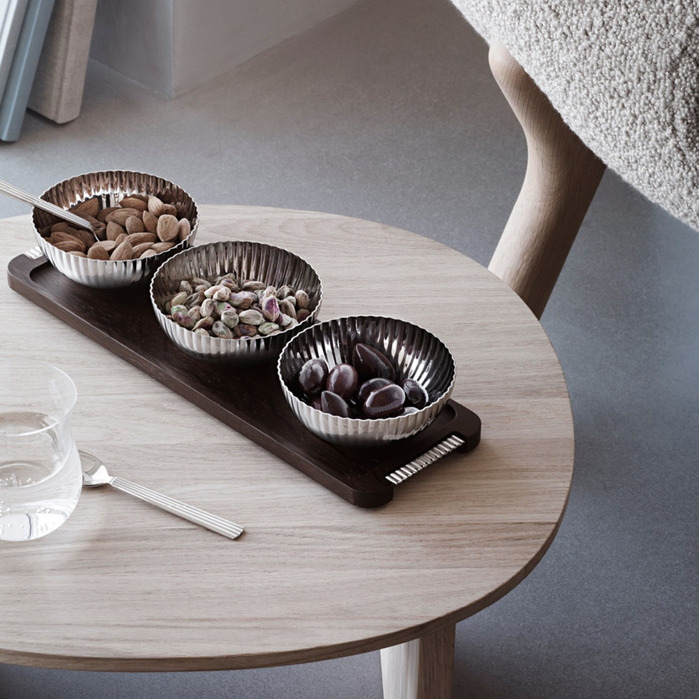 Поднос с мисками Georg Jensen Bernadotte, 31 см