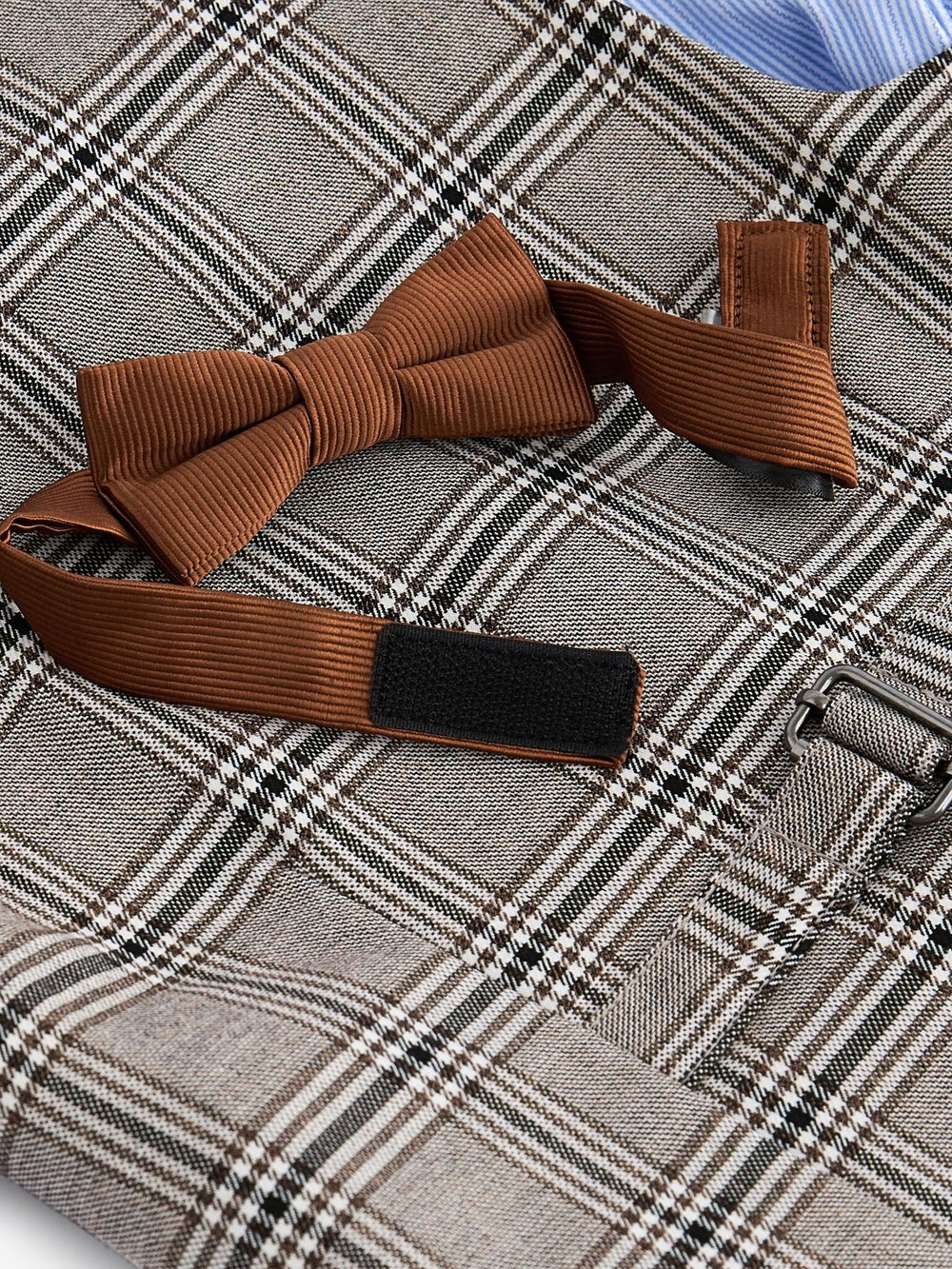 Комплект из четырех предметов для мальчика Next 633-724, Коричневый, Голубой