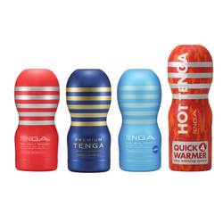 Набор мастурбаторов Tenga с вибронасадкой Cup Vibrator
