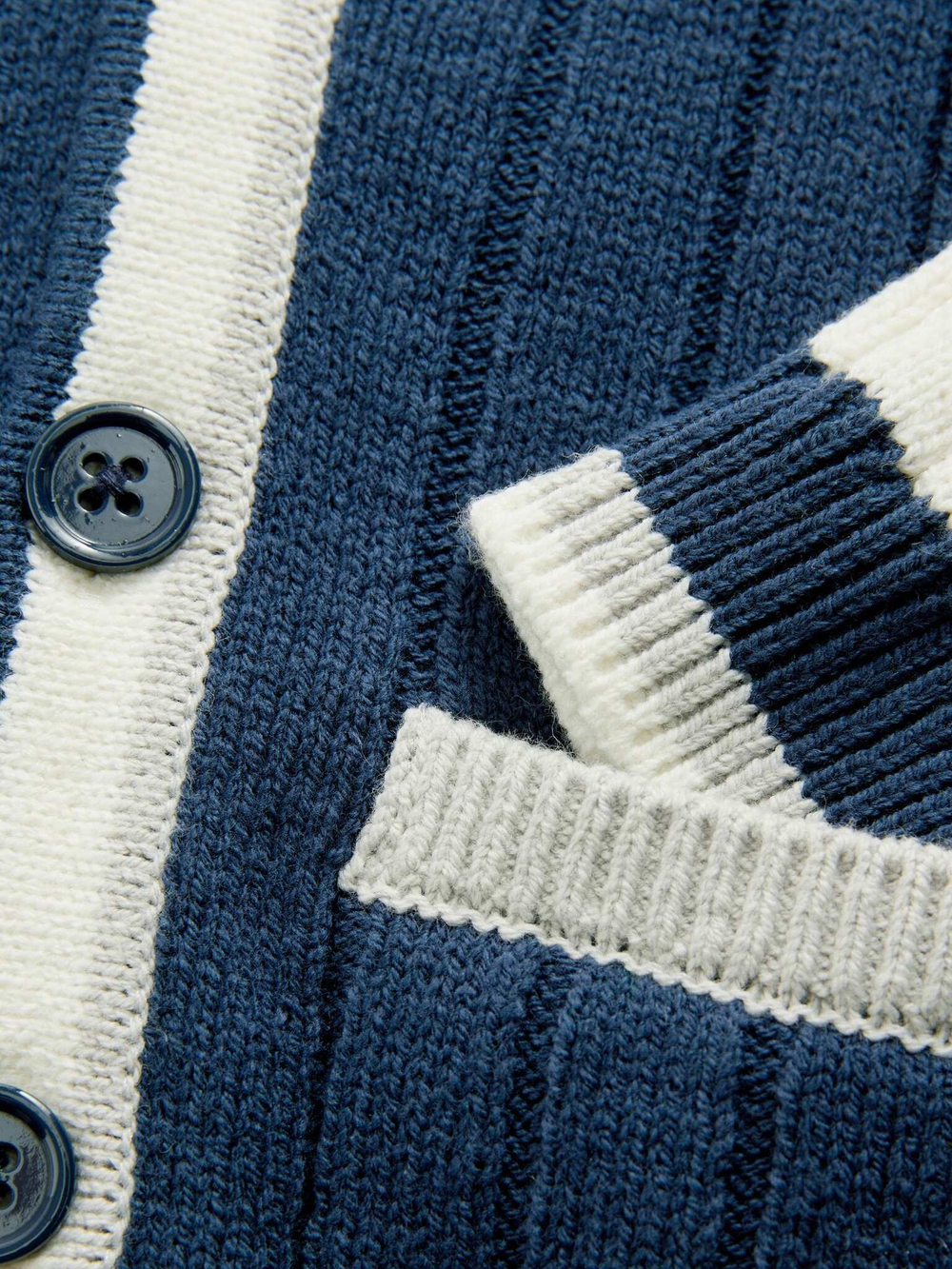 Кардиган для мальчика Next E27-748, Темно-синий, Белый