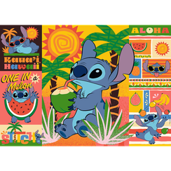 Puzzles - "500" - Holidays with Stitch / Disney Lilo&Stitch