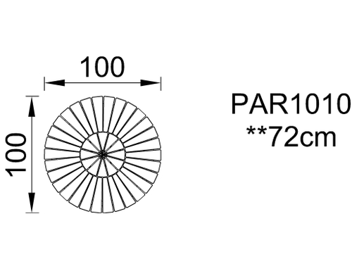 Стол «Румба», Ø100 см