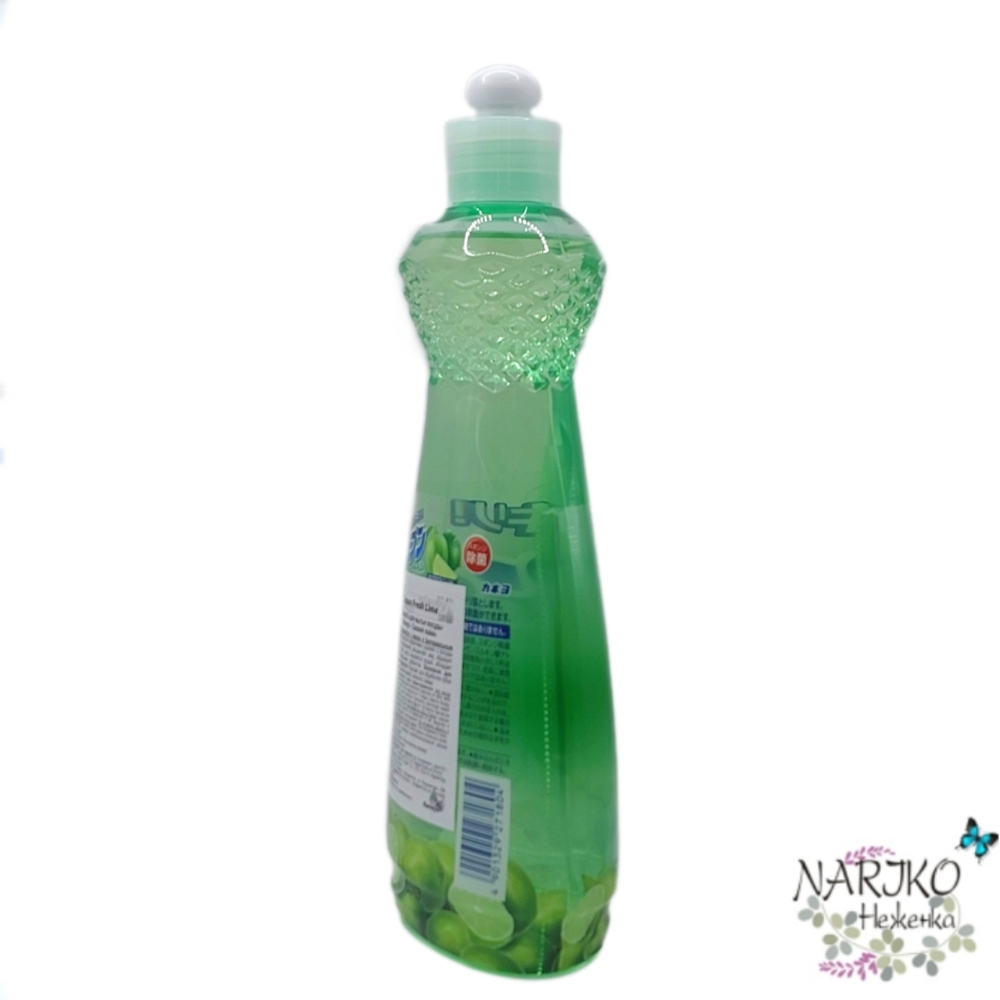 Жидкость для мытья посуды, овощей и фруктов Kaneyo Свежий лайм, 600 мл.