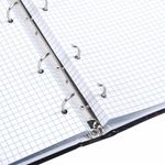 Тетрадь на кольцах А5 165х215 мм, 120 листов, твердый картон, клетка, BRAUBERG, "Anime Girl", 404711