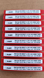Метчик машинный М4 DIN371-С 6H V40 HSSE Steam Oxid ADK155-040