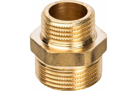 Ниппель переходной STOUT НР 3/4&quot;х 1/2&quot; 31821