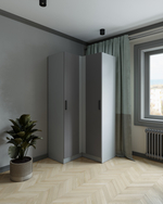 Шкаф угловой Ларс прямой (МБ3)