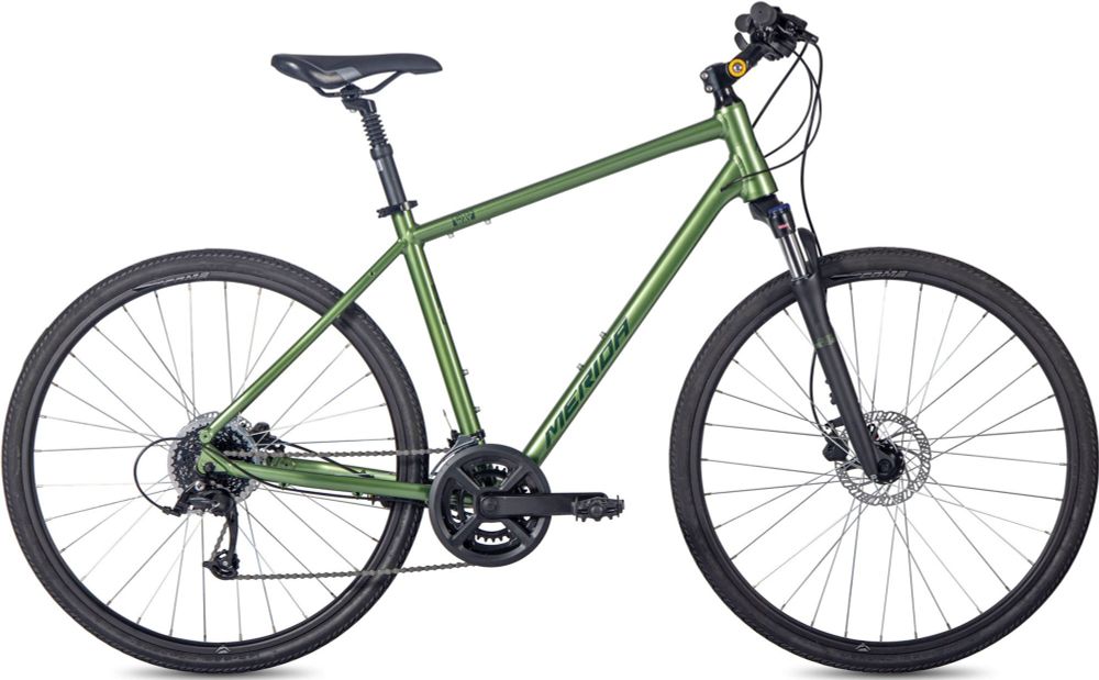 Велосипед Merida Crossway 50 Рама:XL(59cm) MattFogGreen/DarkGreen