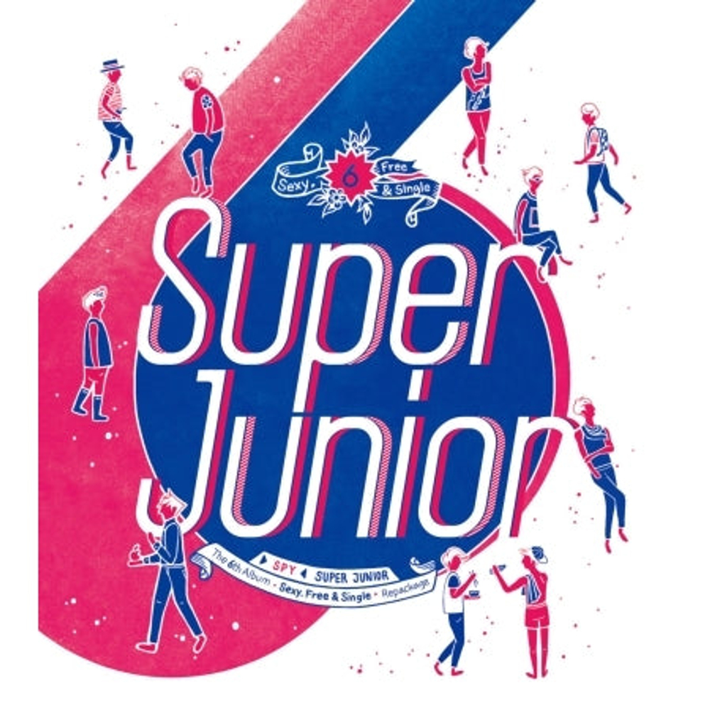 Альбом SUPER JUNIOR - SPY 6th Album Repackage