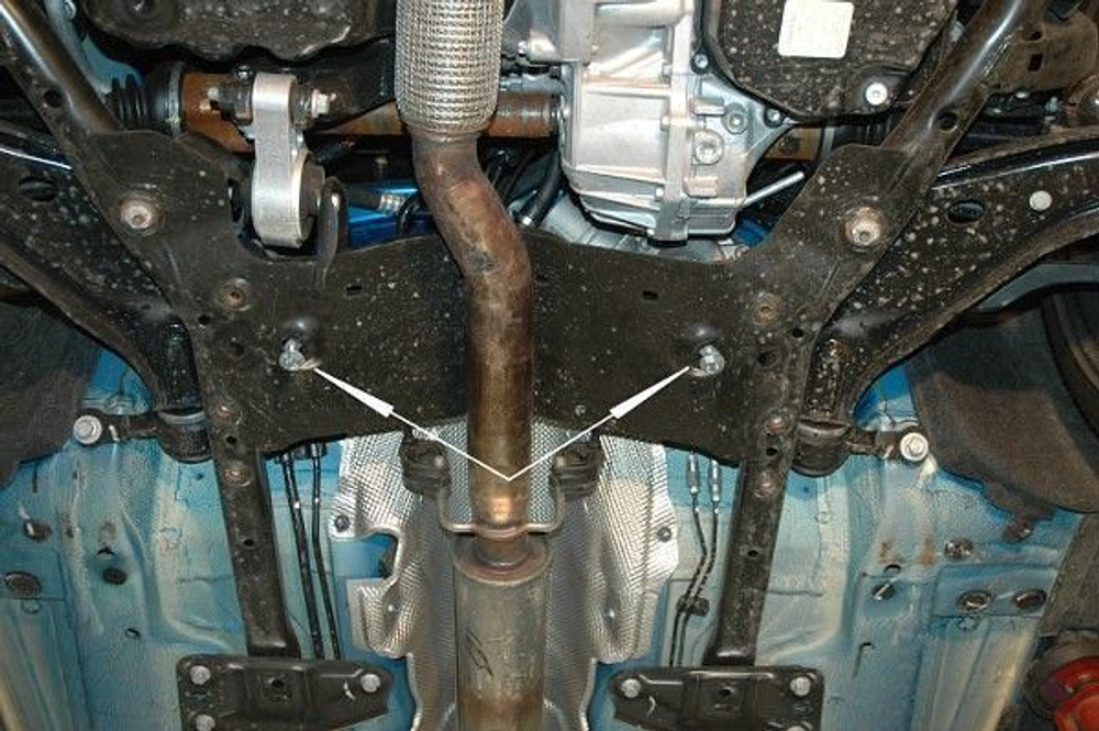 Защита картера и КПП Sheriff для Mini Cooper 2007-2014 арт.04.1693