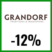 Grandorf: сухие и влажные корма -12%