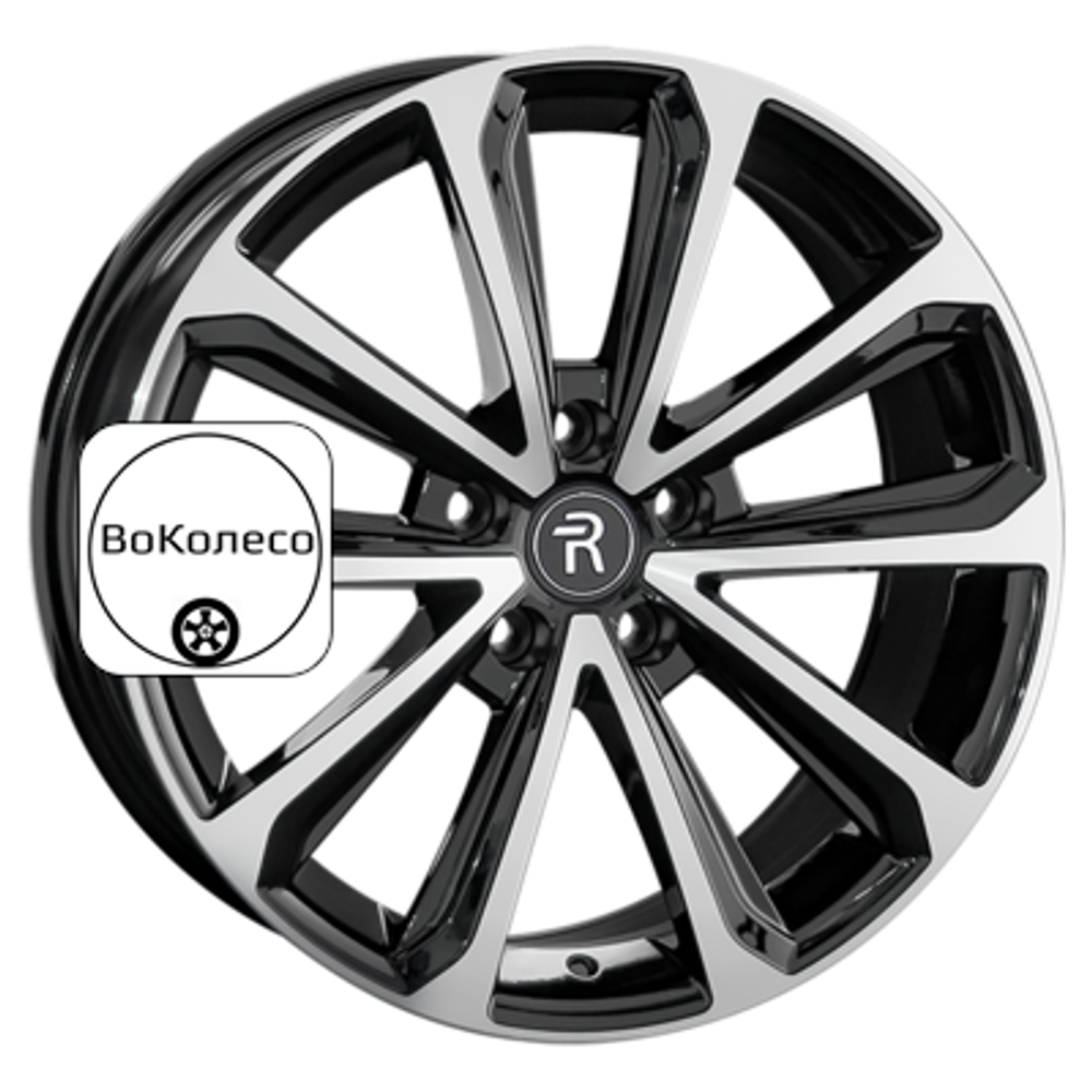 8x19/5x120 ET43 D65,1 VV325 BKF (конус, C570) Replay