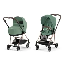 Детская коляска Cybex Mios 2 в 1 Leaf Green Rosegold