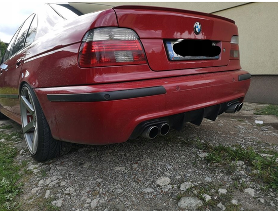 Диффузор M5GT заднего М-бампера для BMW E39 SEDAN