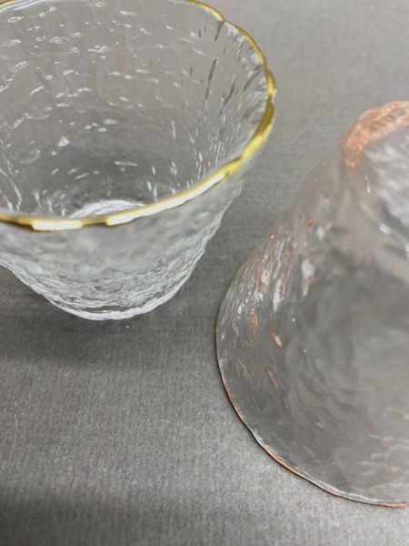 Чашка стекло с каймой, 50мл