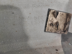 Бампер передний Mazda 6 (GH) 09-13 Б/У Оригинал GER450031EBB