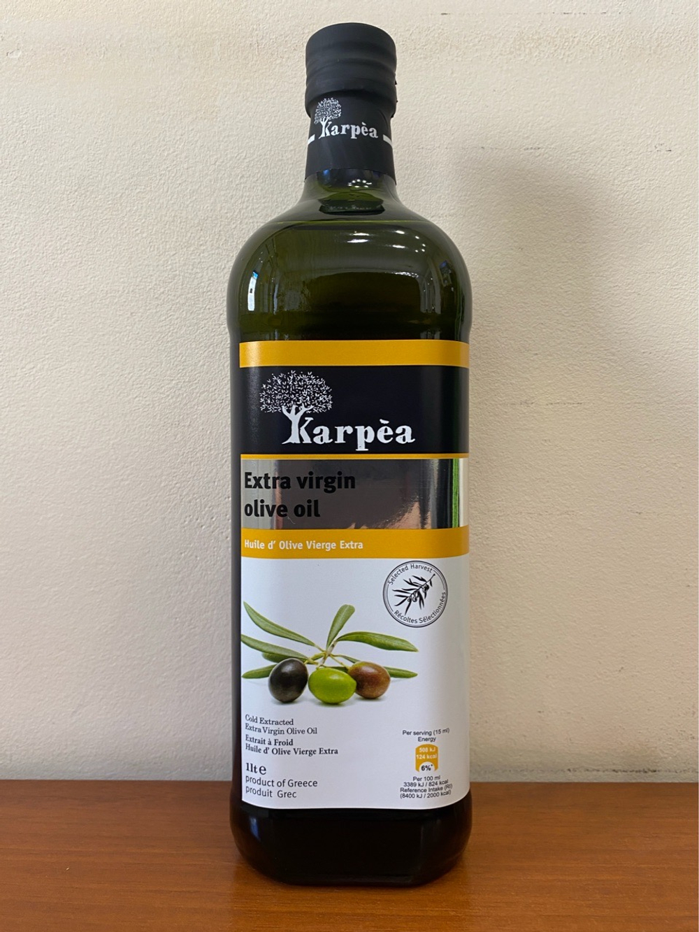 Оливковое масло Karpea Classic Extra Virgin 1 л, Греция