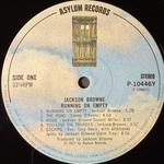 Jackson Browne – Running On Empty (Япония 1977г.)