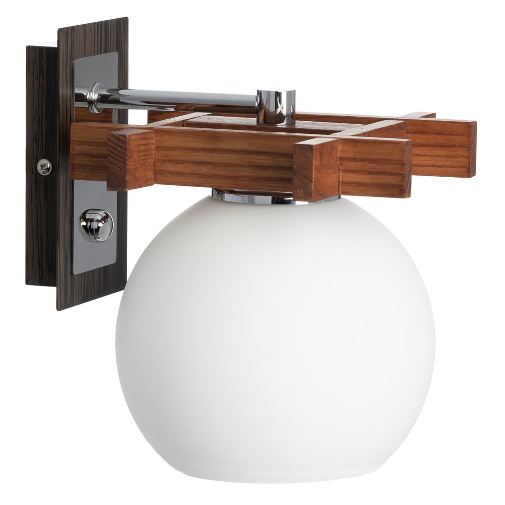 Citilux Нарита CL114311 Бра деревянное Венге Хром