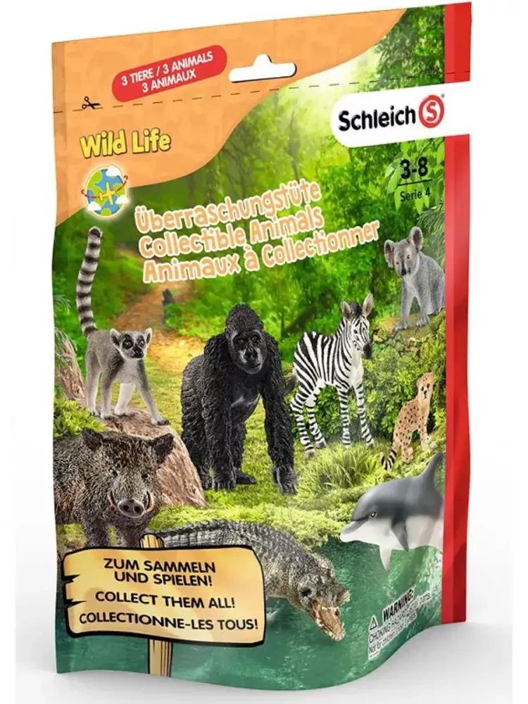 Пакетик-сюрприз с 3 фигурками Wild Life L 87861/0764