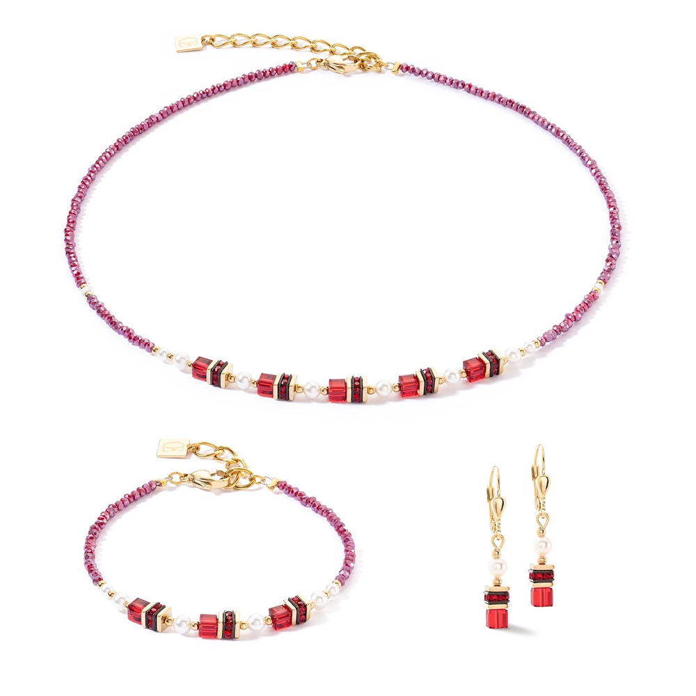 Серьги Coeur de Lion Red 4567/20-0300