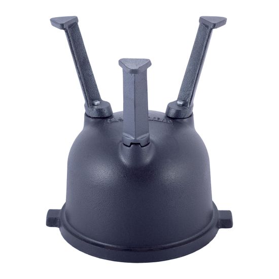 Котелок чугунный 7 л. на ножках с антипригарным покрытием Kamille KM 4801M