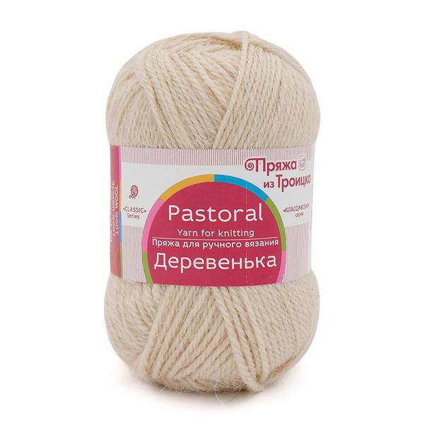 Пряжа Троицкая Деревенька / уп.10 мот. по 100 г, 170 м, 166 суровый, 78929122904