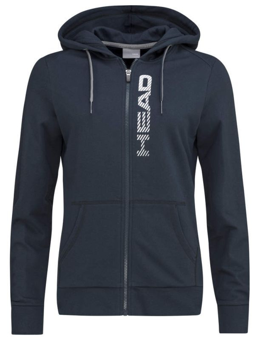Женская Кофта теннисная Head Club Greta Hoodie FZ - небесный