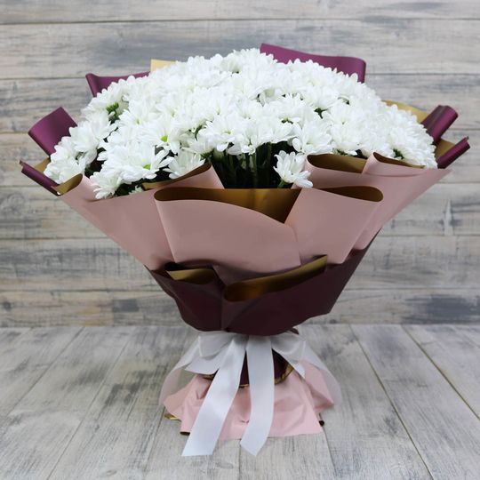 Букет "Зимнее серебро"