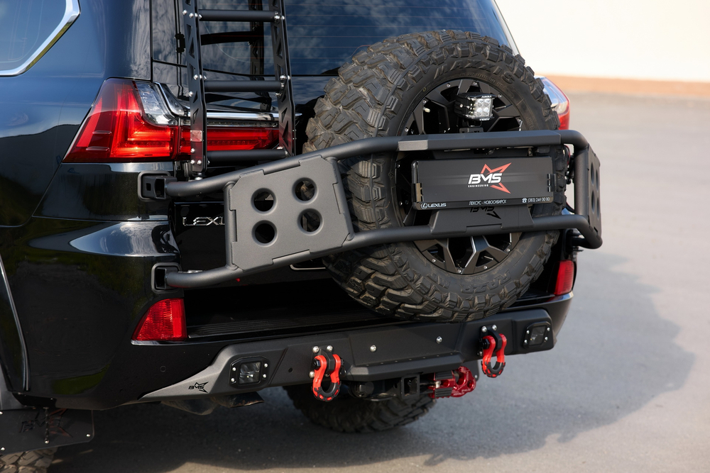 Калитка под запаску BMS ALFA для Лексус 570 450 2016-2022