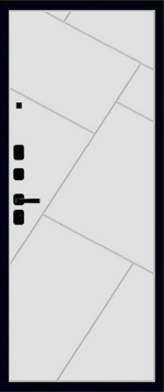 Входная дверь YoDoors-105 Бетон снежный