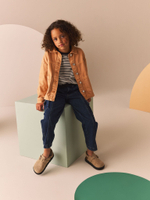 Куртка джинсовая для девочки Next B54-830, Песочный