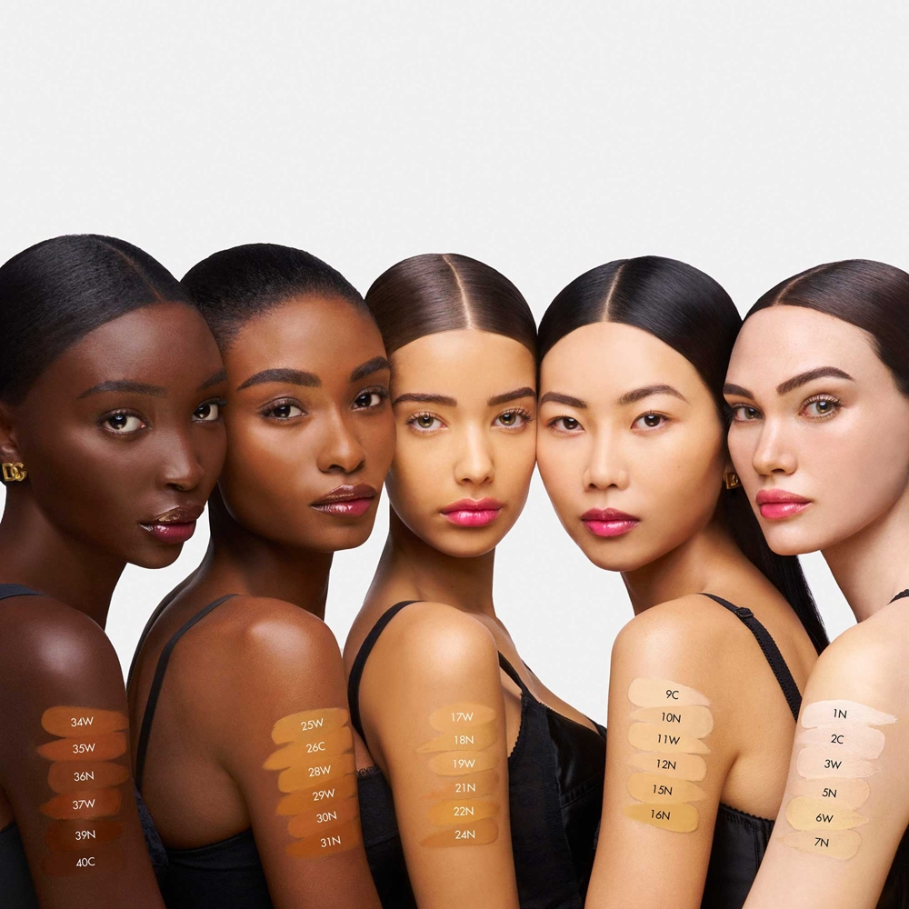 Dolce&Gabbana Blueberry Nutri-Tint - Розовый крем-осветляющий с SPF 20 оттенок 31N Medium Deep, 30 ml