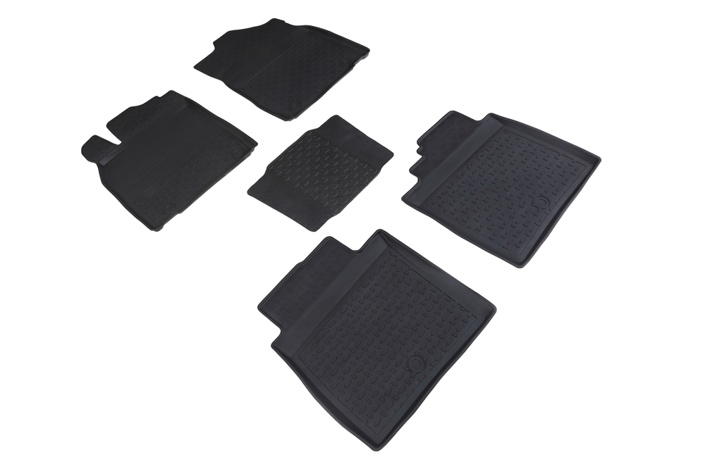 Резиновые коврики с высоким бортом для Lexus ES VI 2012-2018 Seintex.86499