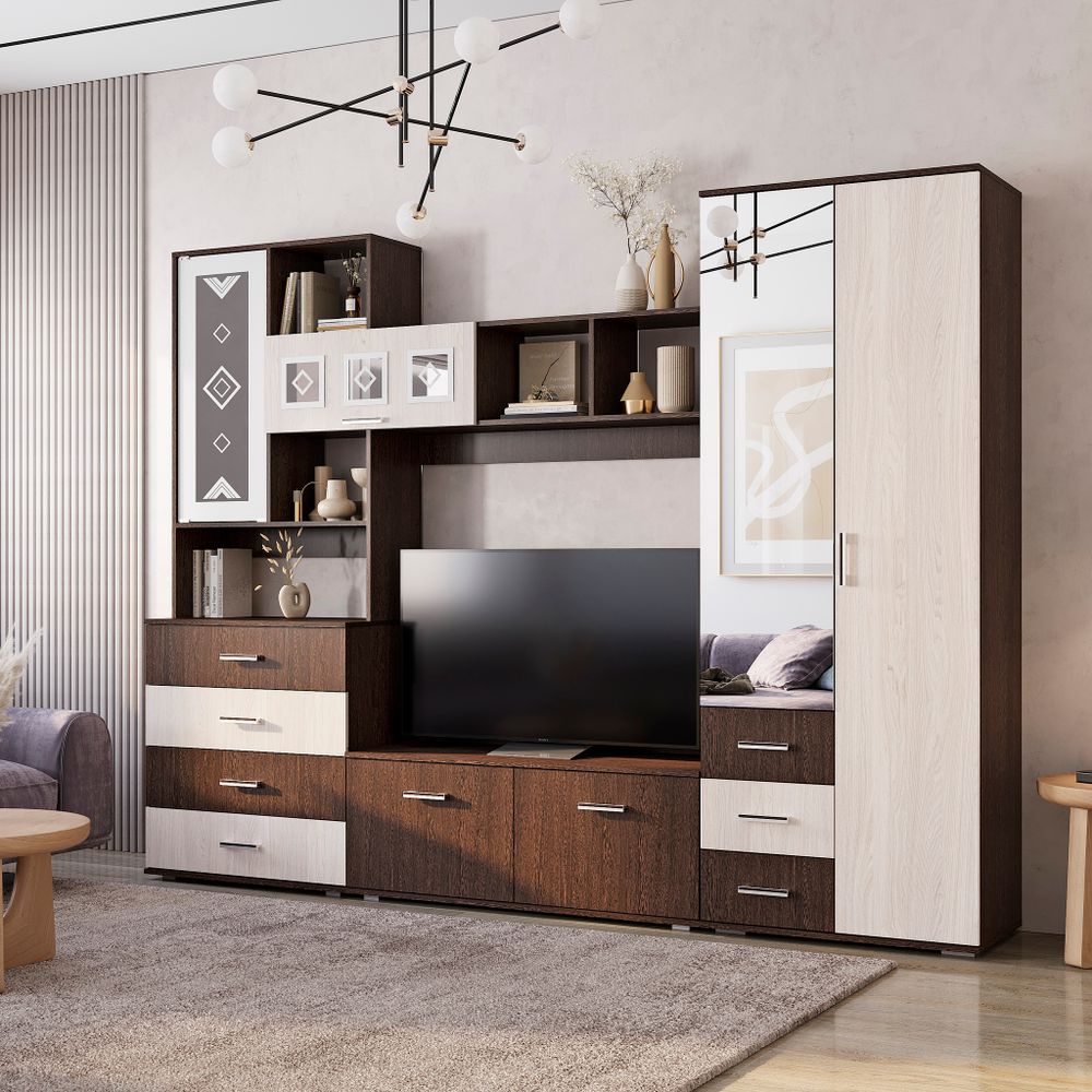 Стенка Белла шкаф 2-х ств.