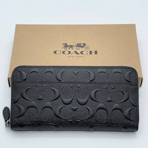 Портмоне Coach Wallet leather black
