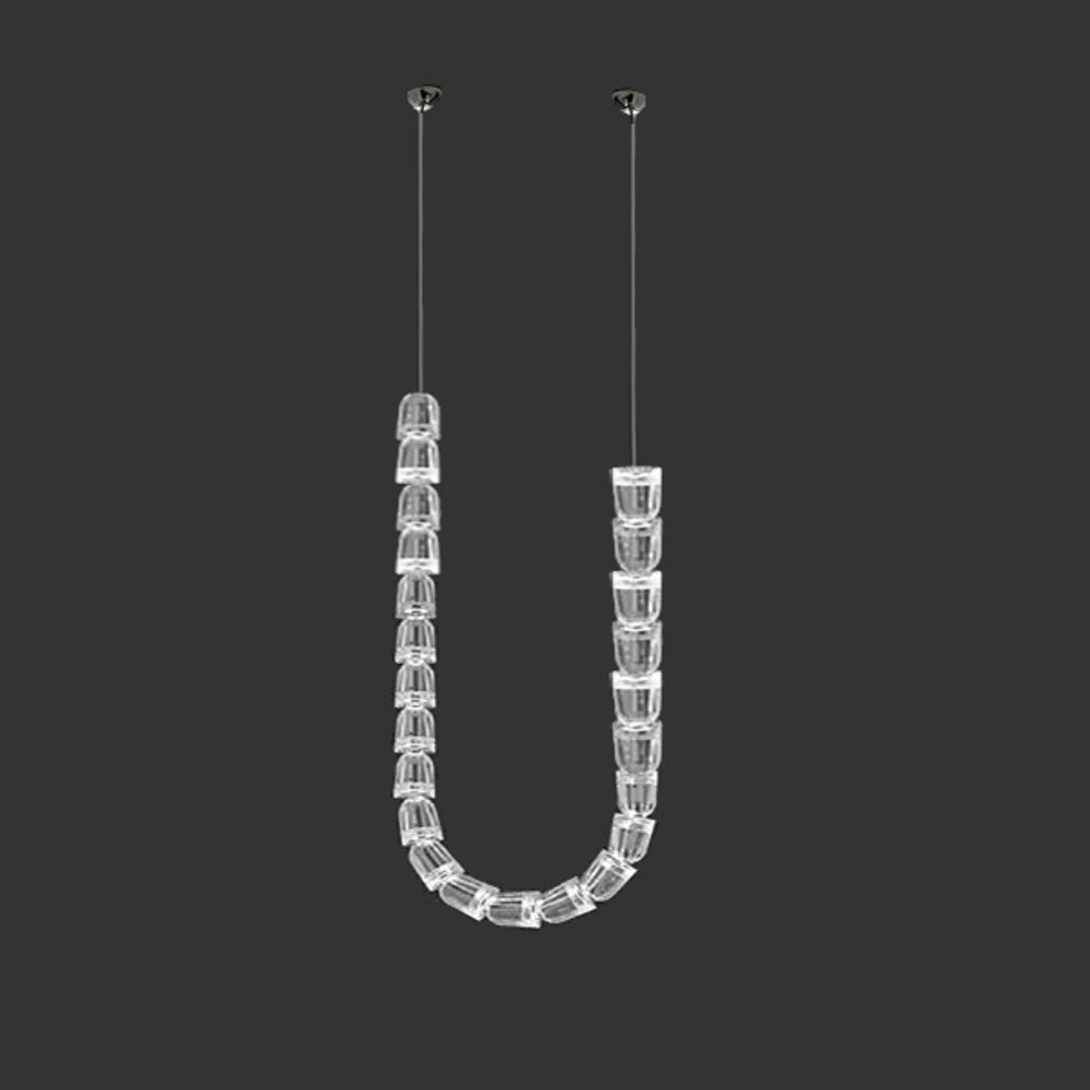 Подвесной светильник 8301P/2000 clear