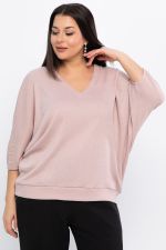 Блуза Вэнсдей (пудровая) Б14822-4М LT Collection