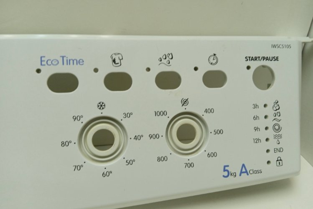 IWSC5105 кт130 Лицевая панель для стиральной машины Indesit IWSC5105 б/у