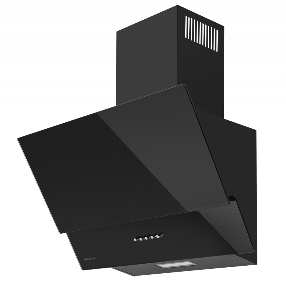 Кухонная вытяжка HOMSair SATURN PUSH 60 черный фото 